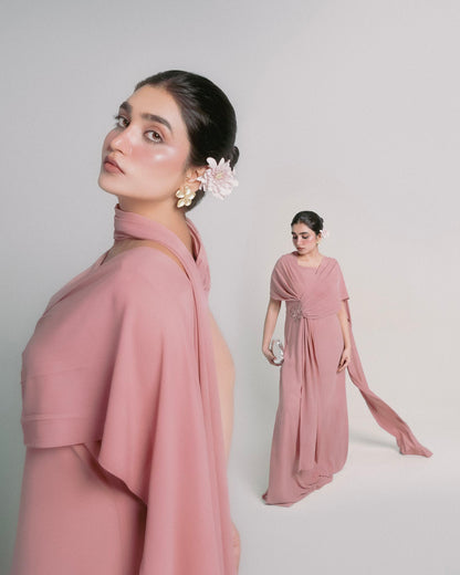 Roselle - Draped Dress